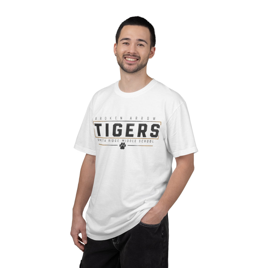 Tigers School Spirit T-Shirt — Broken Arrow Oweta Ridge Middle School Paw Print
