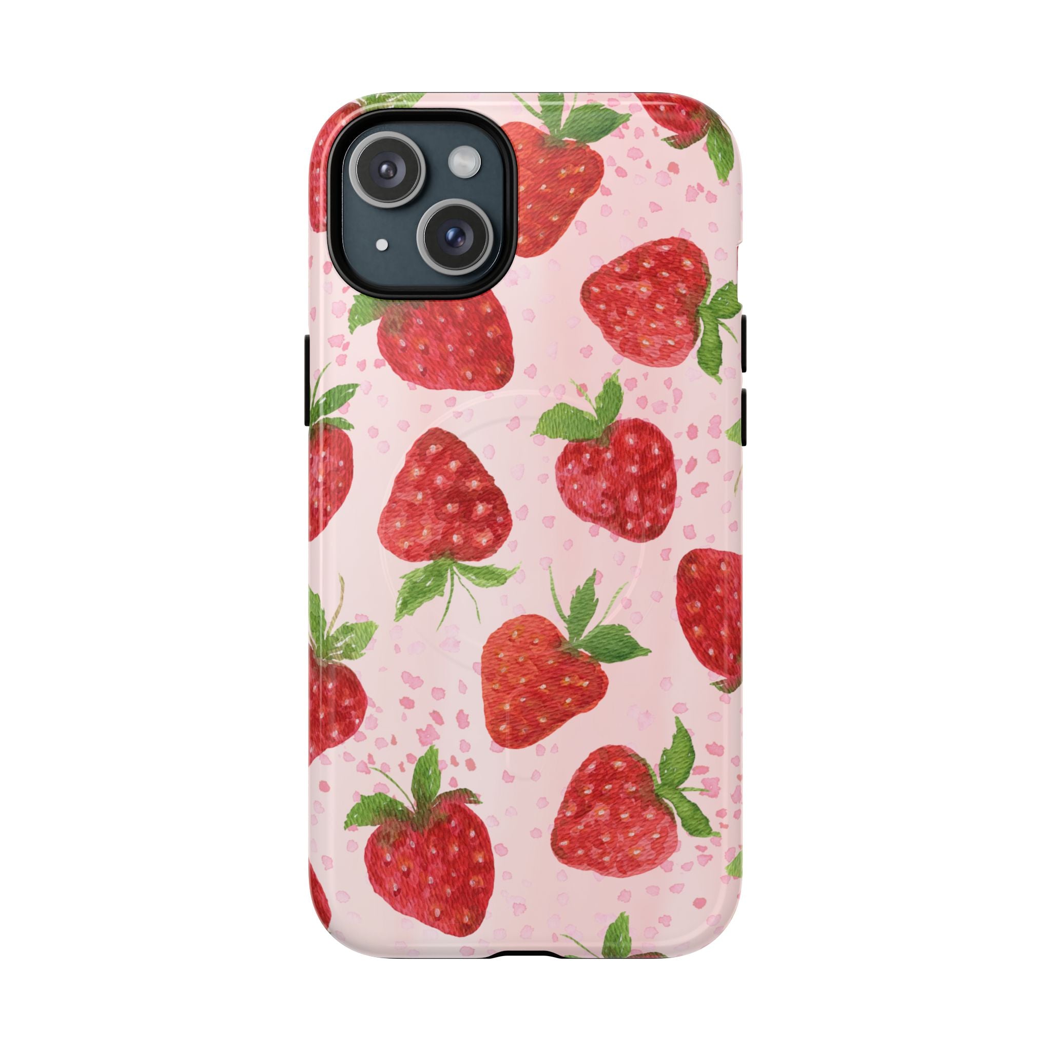 Strawberry Tough Magnetic Phone Cases
