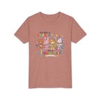 Youth Tee - "It's Not a Disability, It's a Different Ability" Rainbow Animals Autism Awareness Shirt