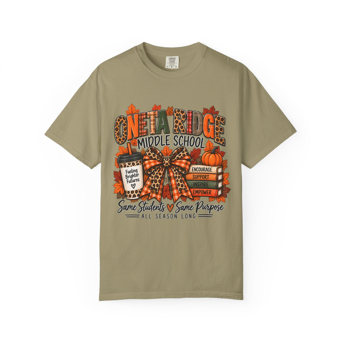 Middle School Fall Spirit T-Shirt — "Same Students, Same Purpose"