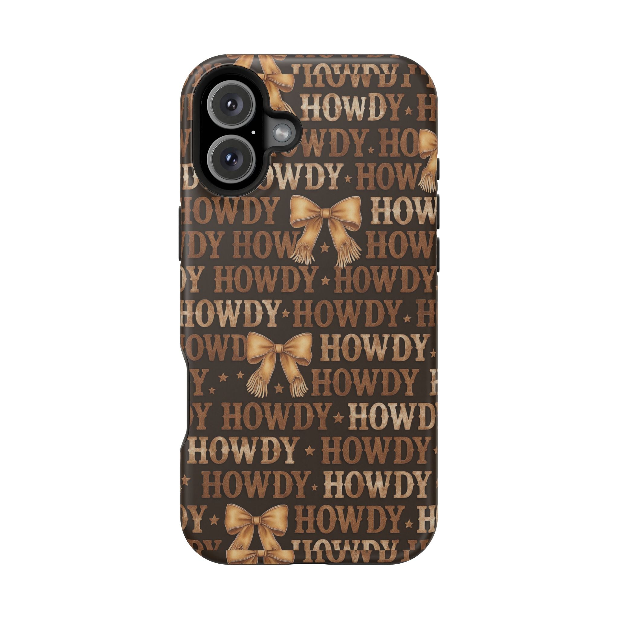 Howdy phone case