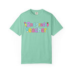2nd grade Teacher T-Shirt — "Big Hearts Shape Little Minds" Colorful School Teacher Tee