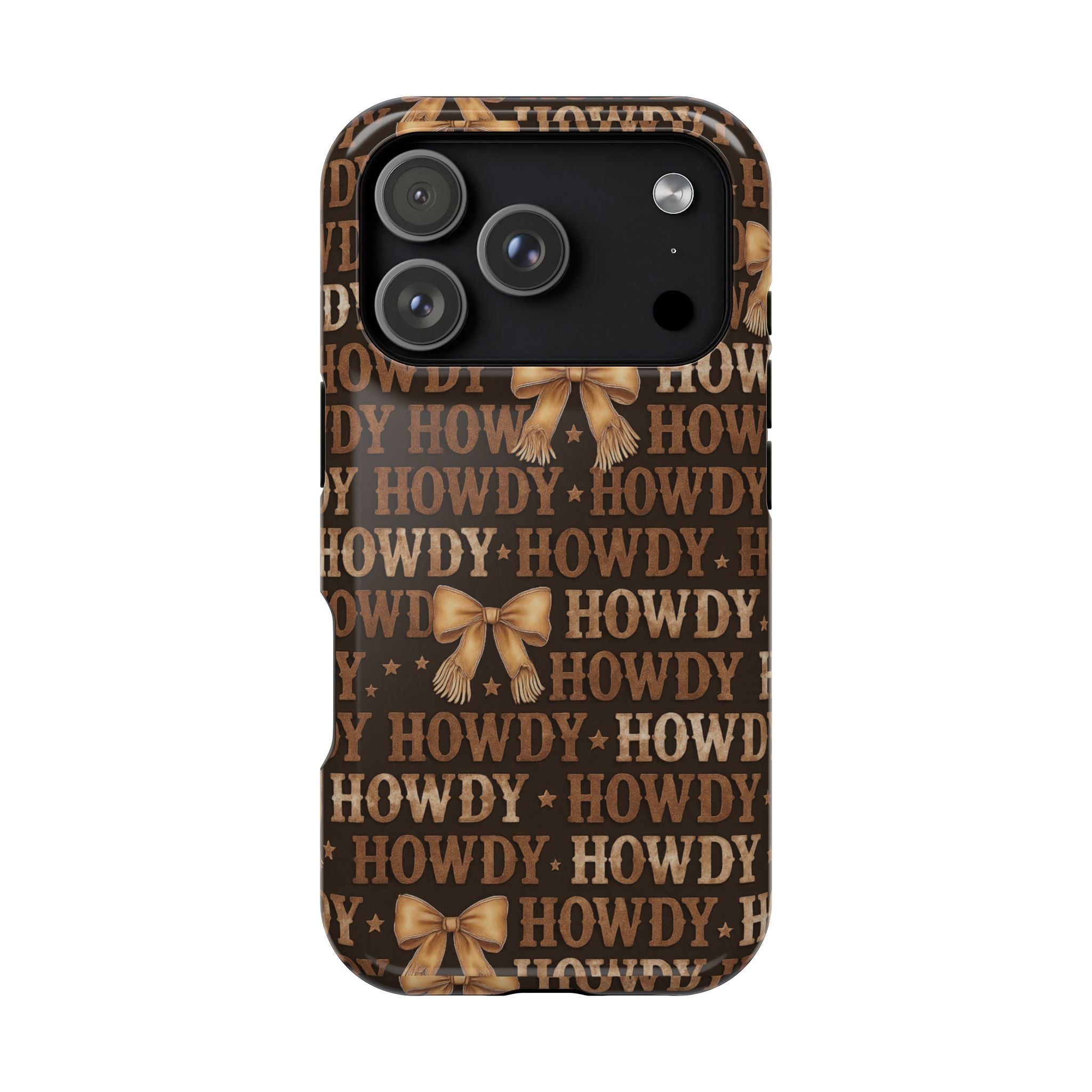 Howdy phone case