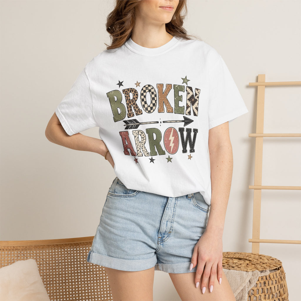Broken Arrow Graphic T-Shirt — Retro Western Band Tee