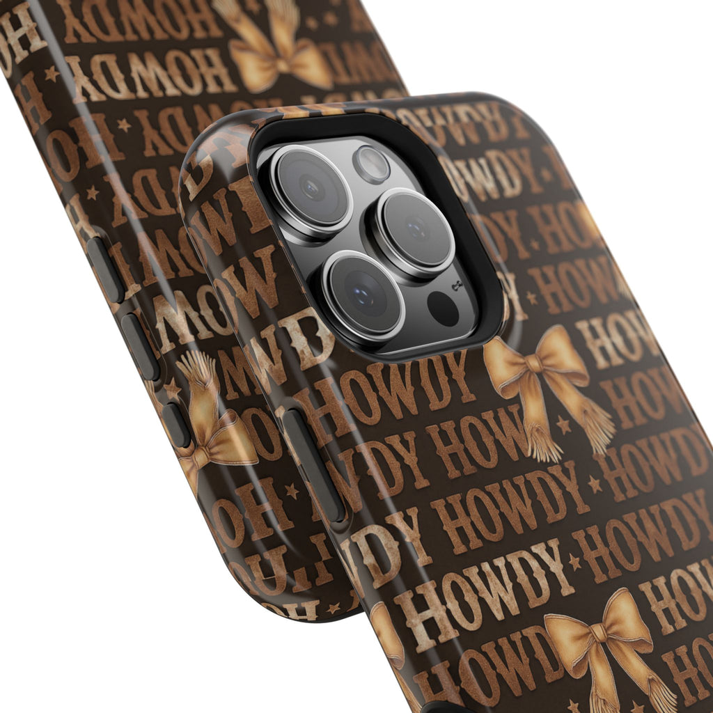 Howdy phone case