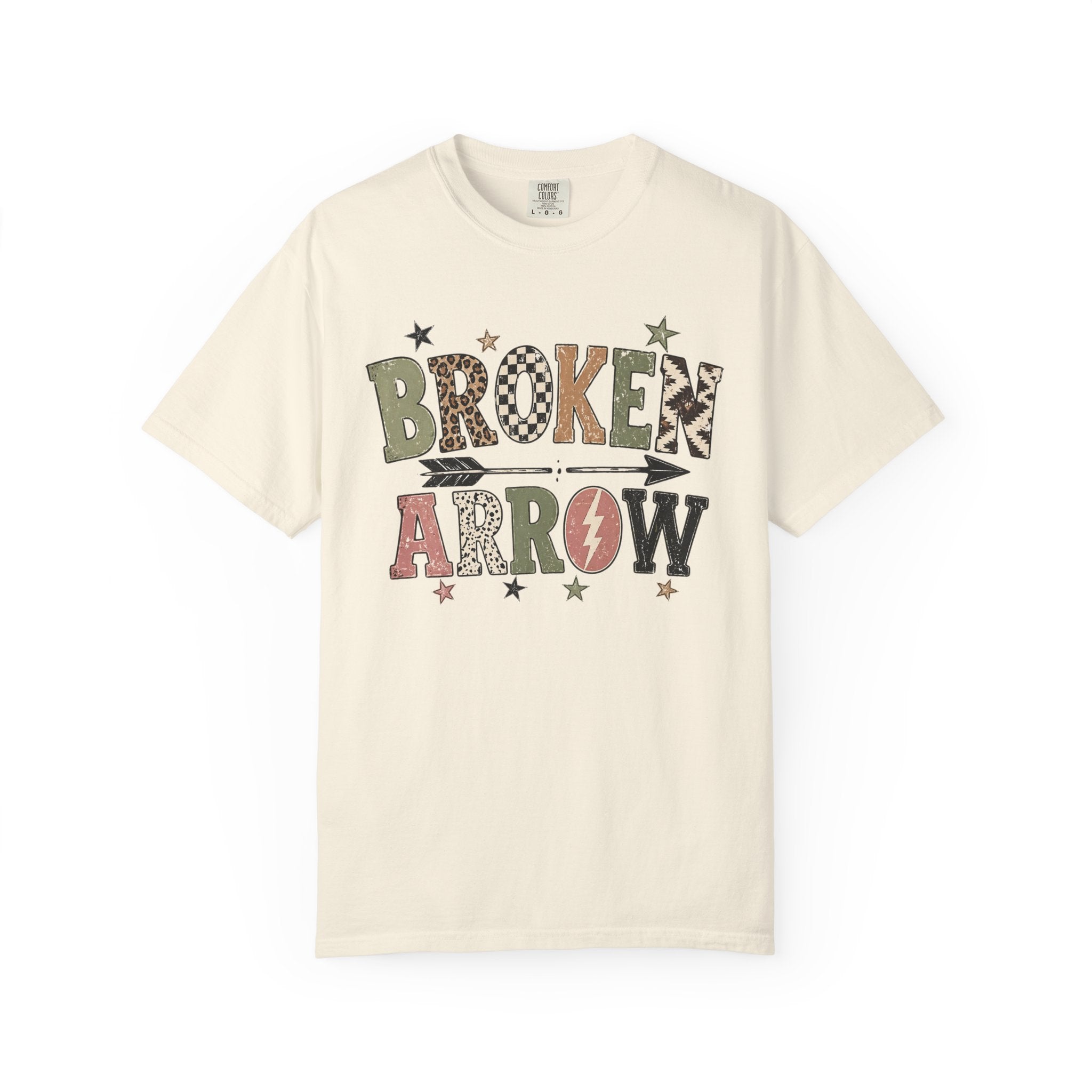 Broken Arrow Graphic T-Shirt — Retro Western Band Tee