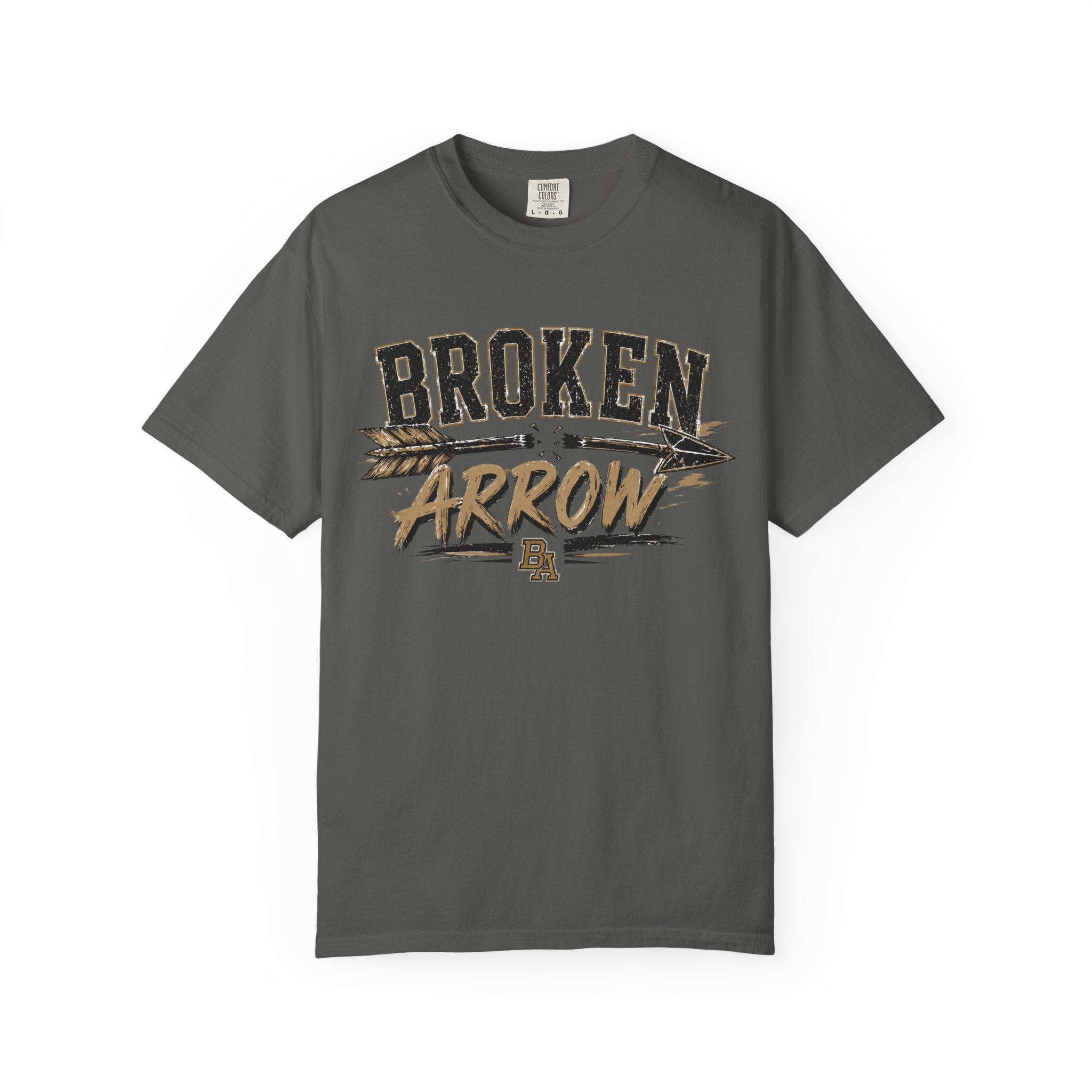 Broken Arrow Graphic T-Shirt — Rustic Arrow Logo Tee