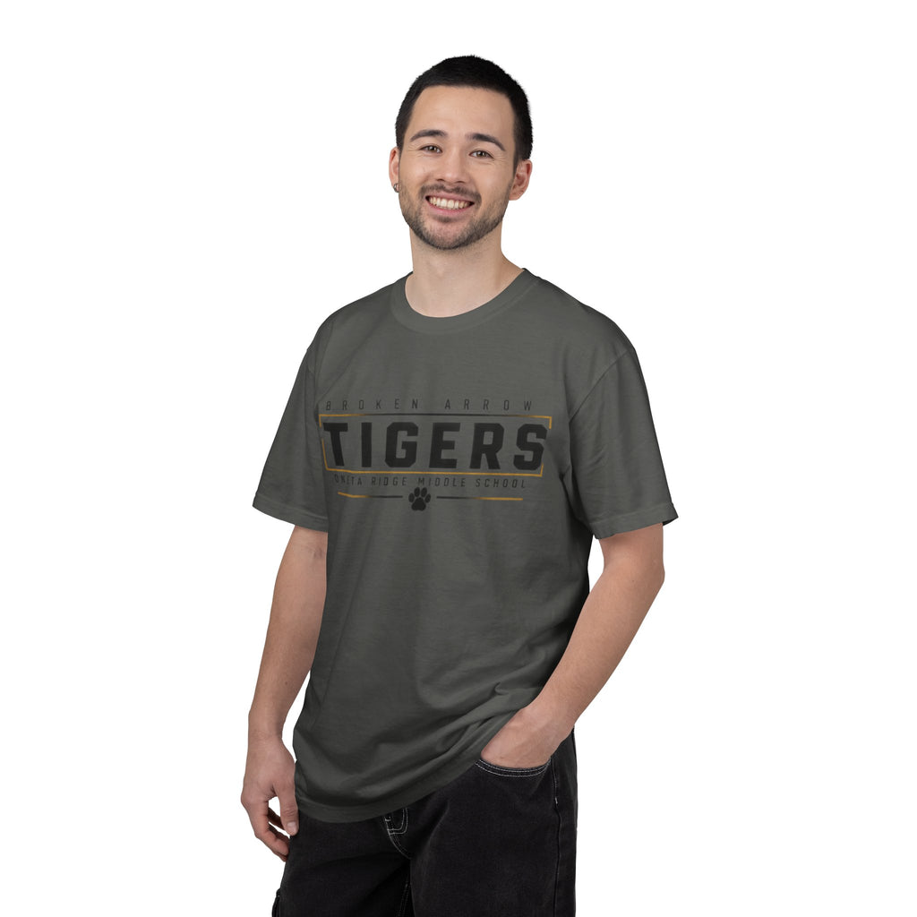 Tigers School Spirit T-Shirt — Broken Arrow Oweta Ridge Middle School Paw Print