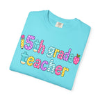 5rd Grade Teacher T-Shirt — "Big Hearts Shape Little Minds" Colorful School Teacher Tee