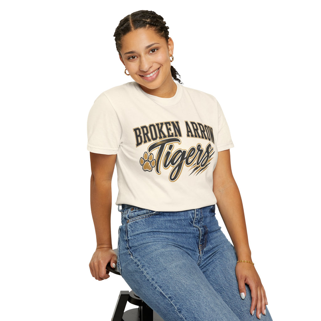 Broken Arrow Tigers T-Shirt — School Spirit Paw Graphic Tee