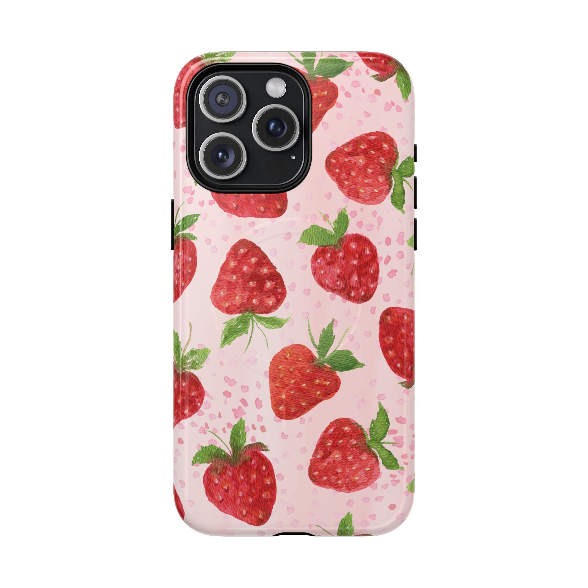 Strawberry Tough Magnetic Phone Cases