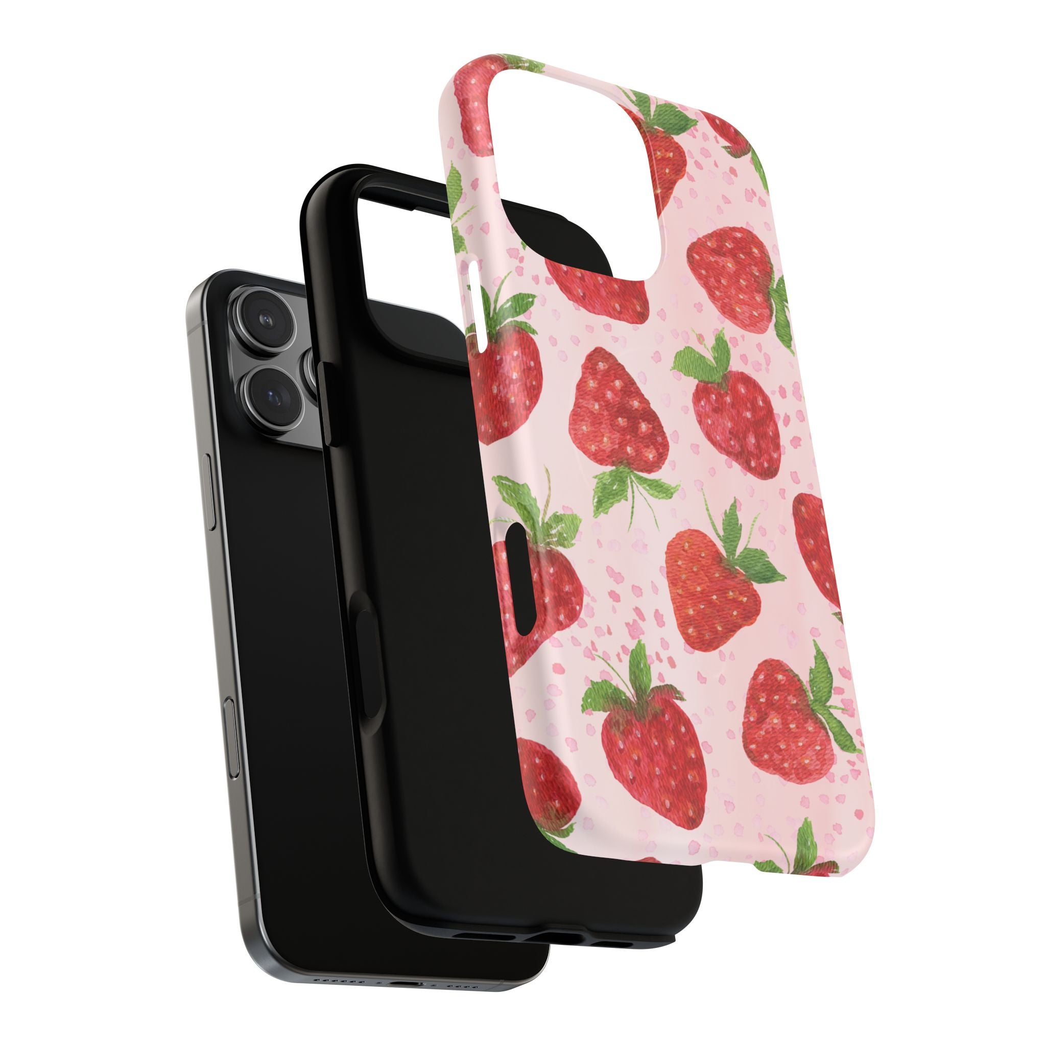 Strawberry Tough Magnetic Phone Cases