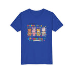 Youth Tee - "It's Not a Disability, It's a Different Ability" Rainbow Animals Autism Awareness Shirt