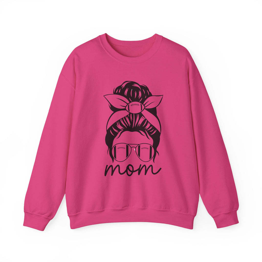 Mom Life Unisex Crewneck Sweatshirt football