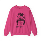 Mom Life Unisex Crewneck Sweatshirt football