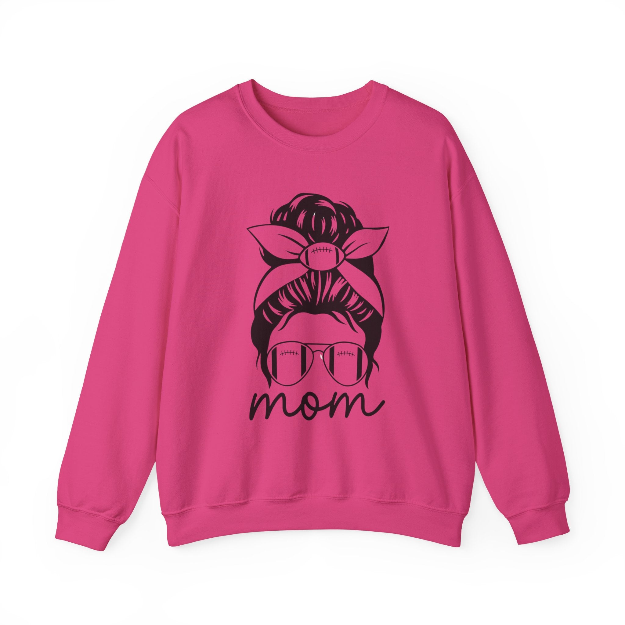 Mom Life Unisex Crewneck Sweatshirt football