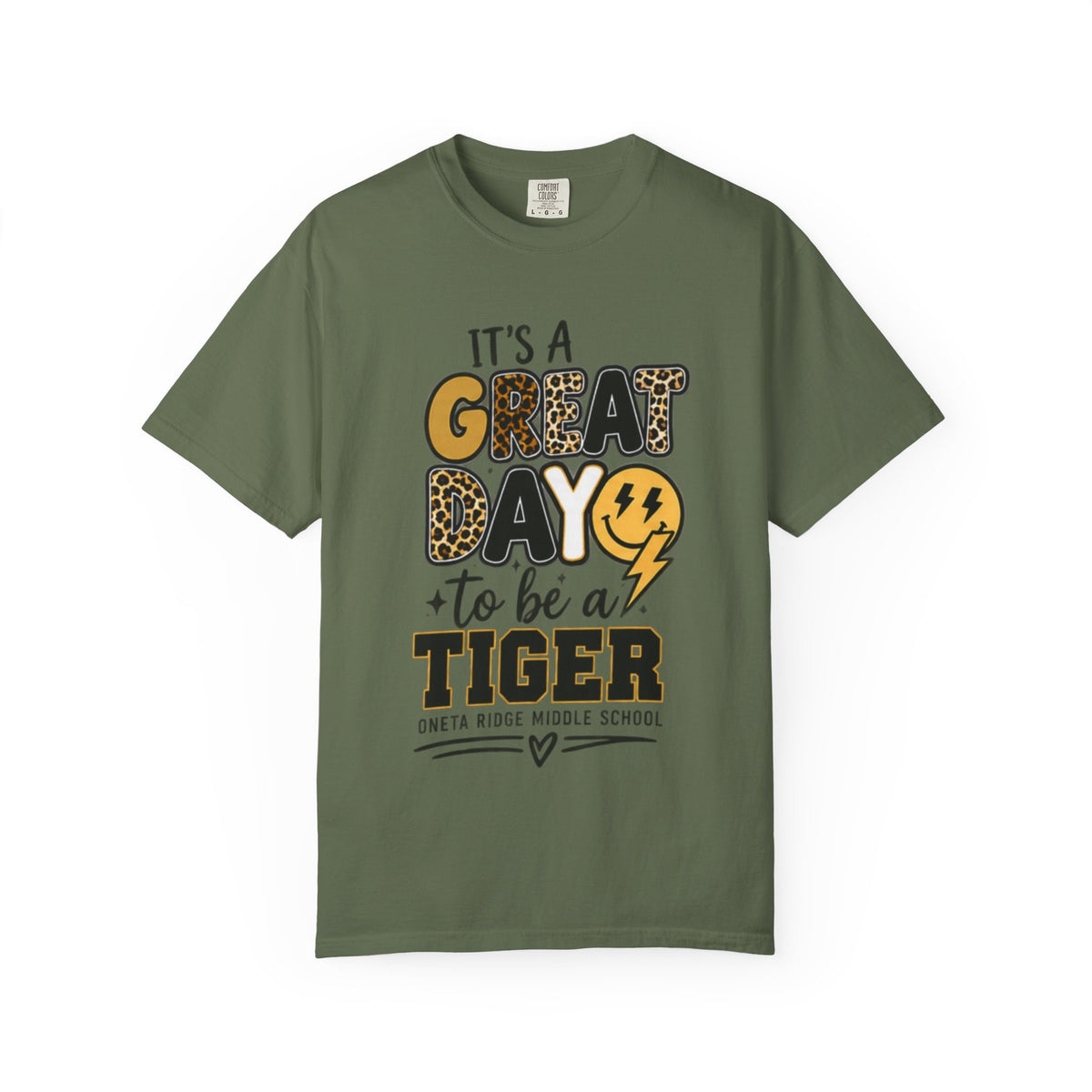 T-Shirt — "It's a Great Day to Be a Tiger" School Spirit Tee