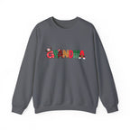 Festive Grandma Crewneck Sweatshirt