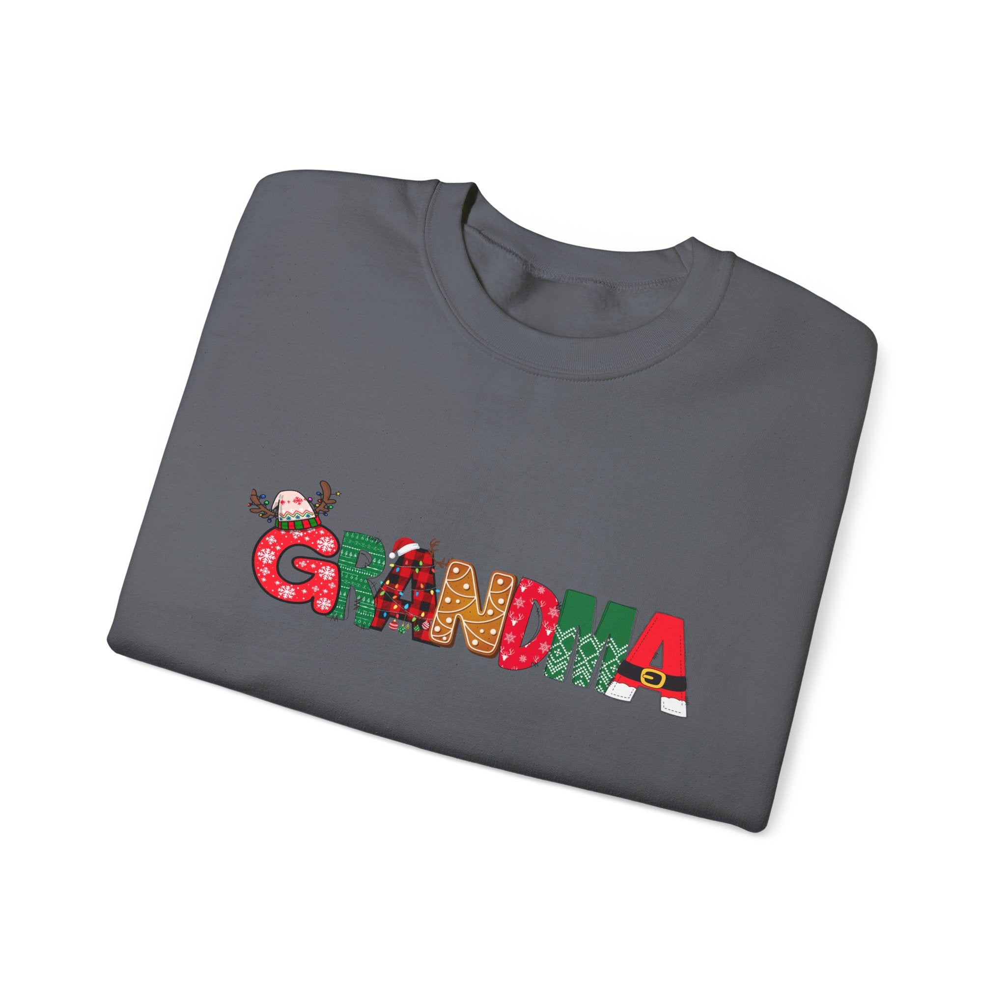Festive Grandma Crewneck Sweatshirt