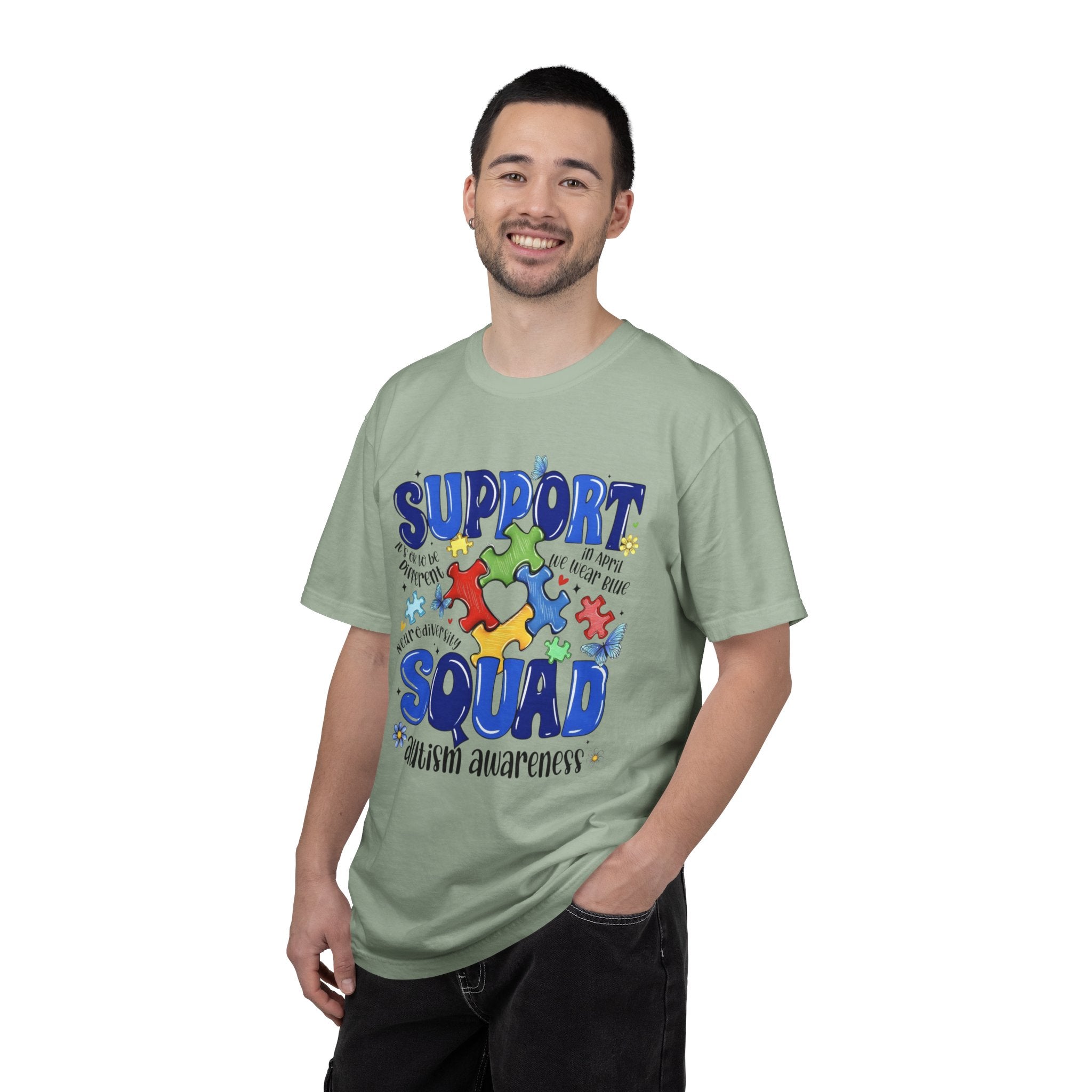 Support Squad Autism Awareness T-Shirt