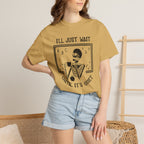 I'll Just Wait Until It's Quiet Skeleton T-Shirt