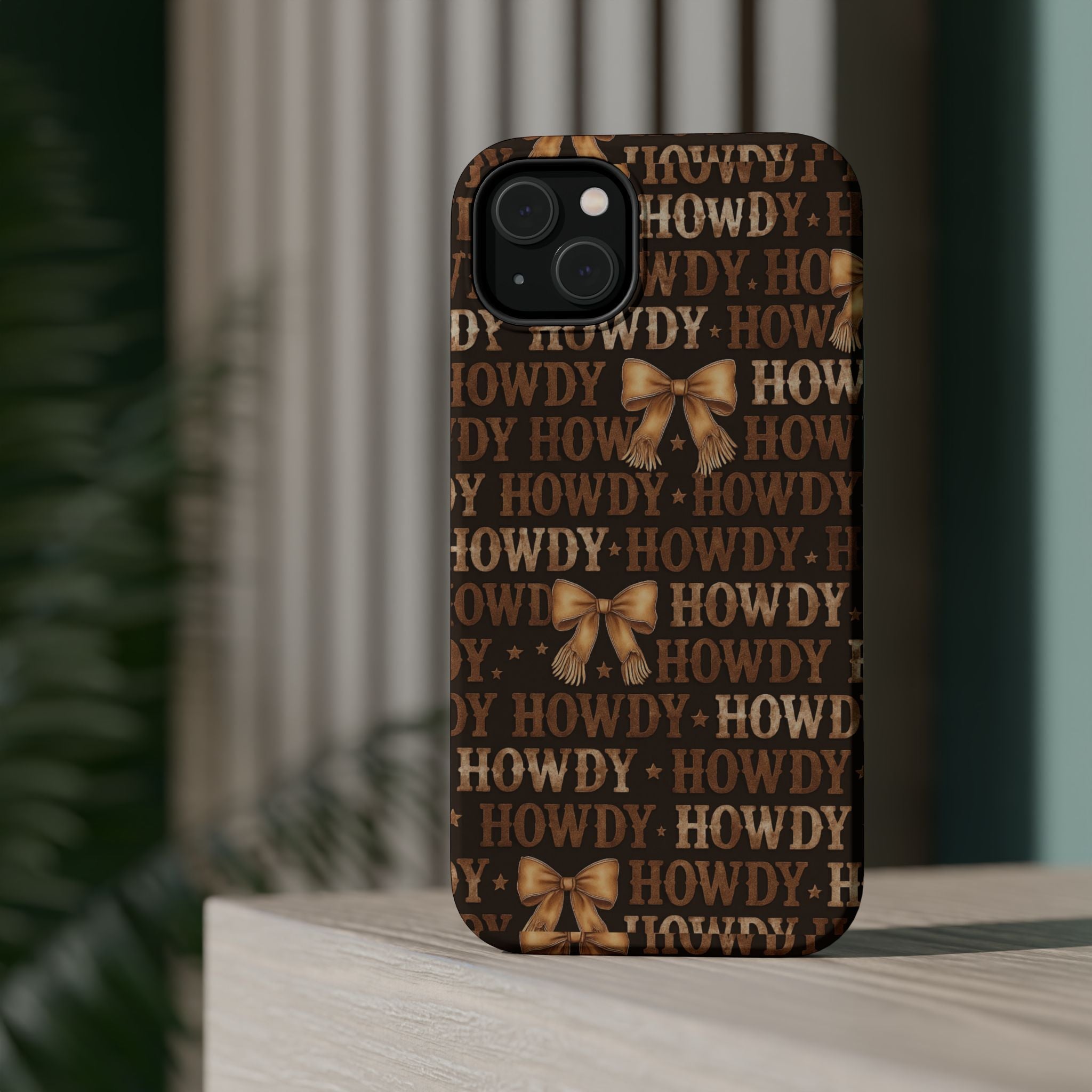 Howdy phone case