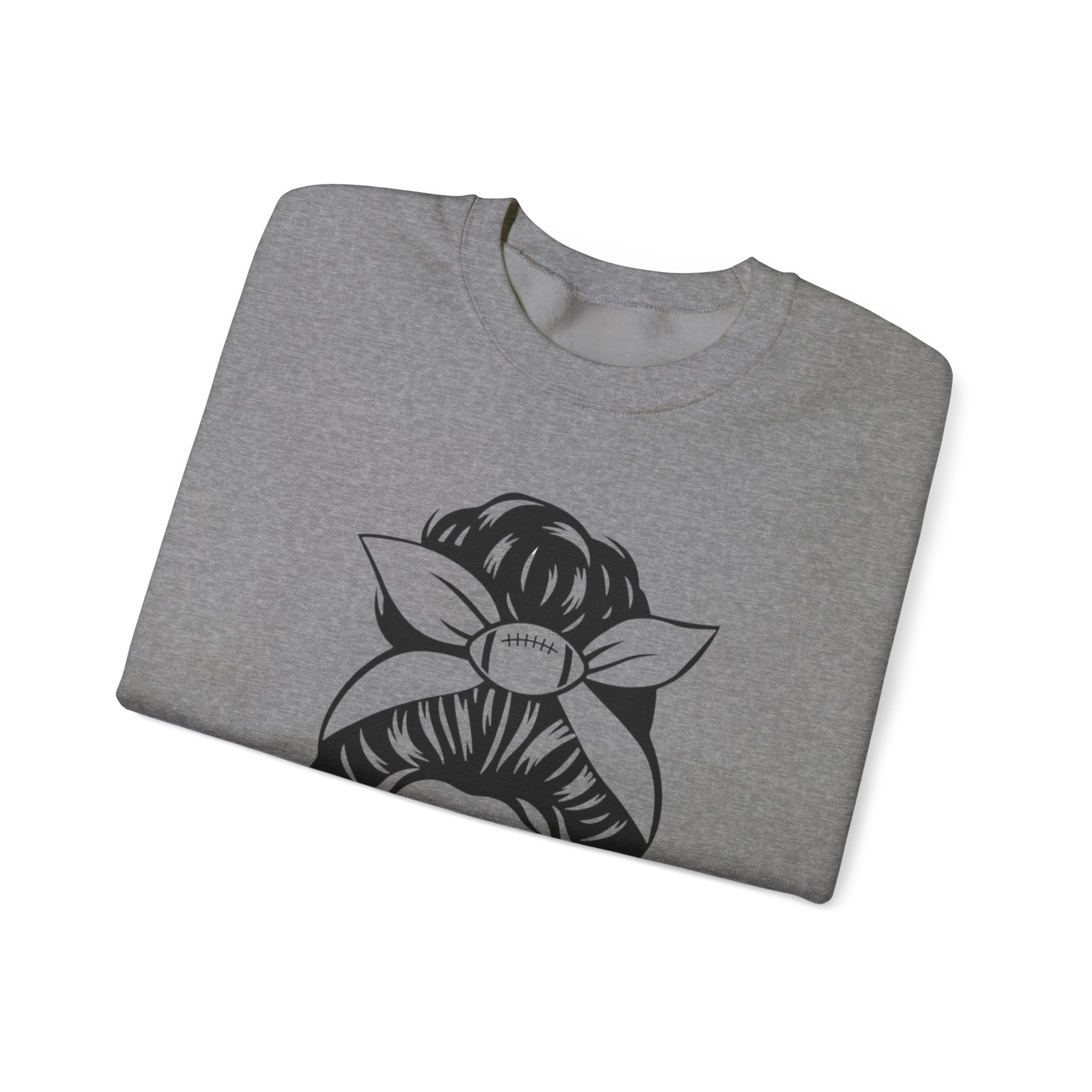 Mom Life Unisex Crewneck Sweatshirt football