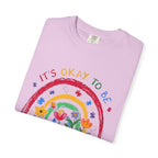 It's Okay To Be Different T-Shirt — Rainbow Autism Awareness Tee