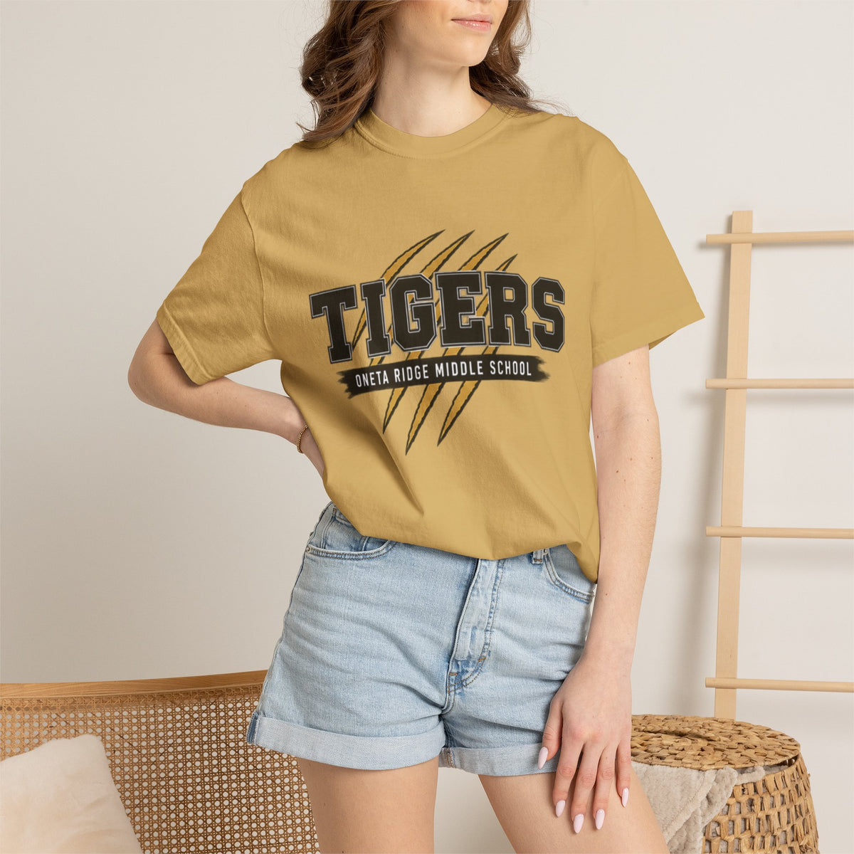 Tigers School T-Shirt — Bonita Ridge Middle School Spirit Tee