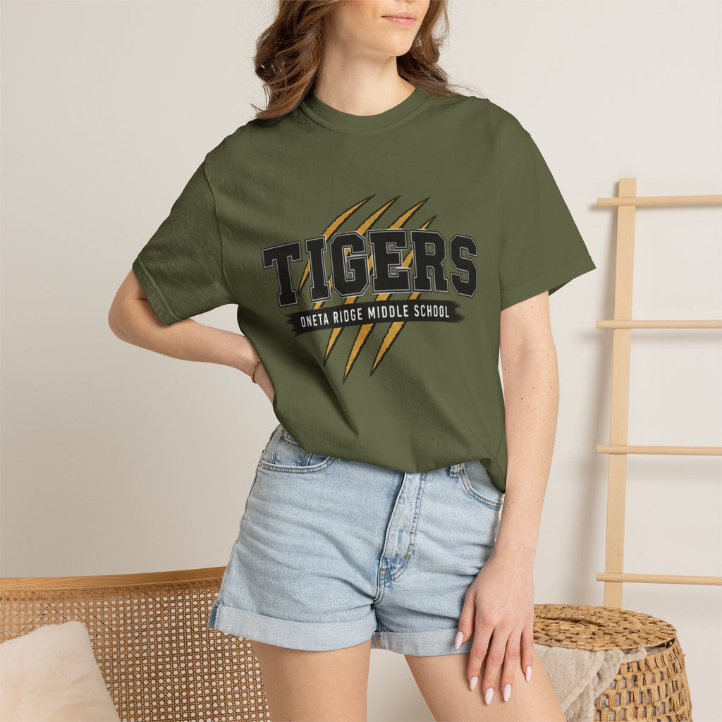 Tigers School T-Shirt — Bonita Ridge Middle School Spirit Tee
