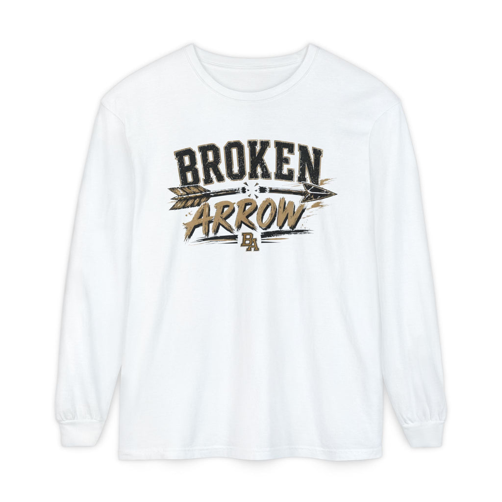 Broken Arrow Long Sleeve T-Shirt – Vintage Arrow Graphic