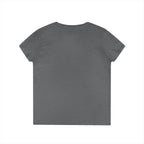Emotion Faces V-Neck T-Shirt — "Regulation Not Expectation" Mental Health Tee