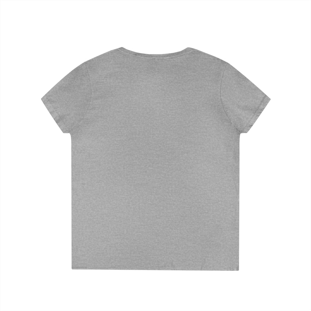 Emotion Faces V-Neck T-Shirt — "Regulation Not Expectation" Mental Health Tee