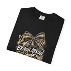 Broken Arrow Cheer T-Shirt — Pom, Megaphone & Bow Graphic