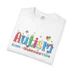 Autism Awareness T-Shirt — "Accept • Understand • Love" Colorful Puzzle Design