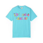 3rd Grade Teacher T-Shirt — "Big Hearts Shape Little Minds" Colorful School Teacher Tee