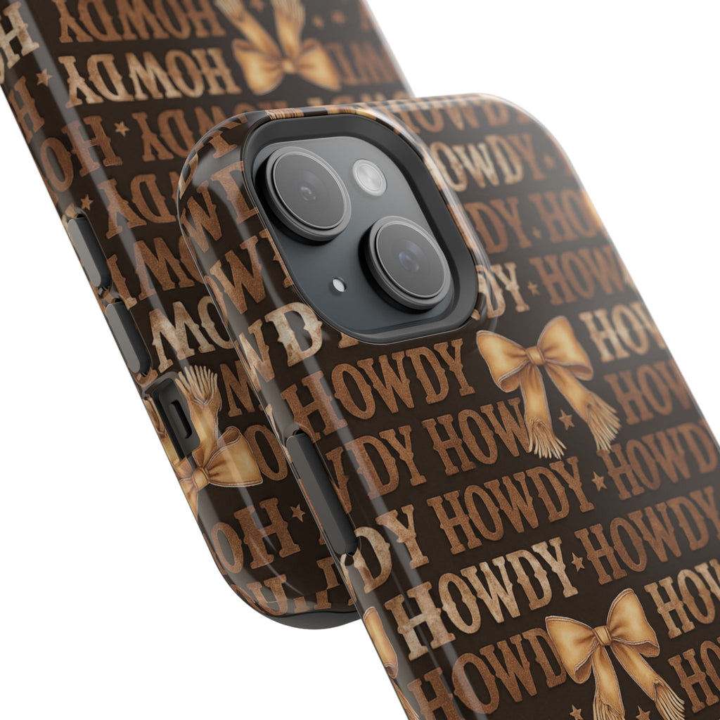 Howdy phone case