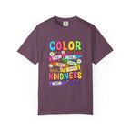 Kindness Crayons T-Shirt — "Color the World with Kindness" Kids Graphic Tee