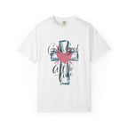 God Is Good All The Time T-Shirt — Cross & Heart Faith Tee