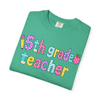 5rd Grade Teacher T-Shirt — "Big Hearts Shape Little Minds" Colorful School Teacher Tee