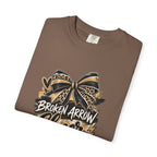 Broken Arrow Cheer T-Shirt — Pom, Megaphone & Bow Graphic