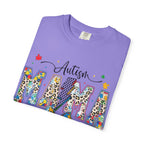 Autism Mama T-Shirt — Colorful Puzzle Ribbon Mom Tee