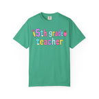 5rd Grade Teacher T-Shirt — "Big Hearts Shape Little Minds" Colorful School Teacher Tee