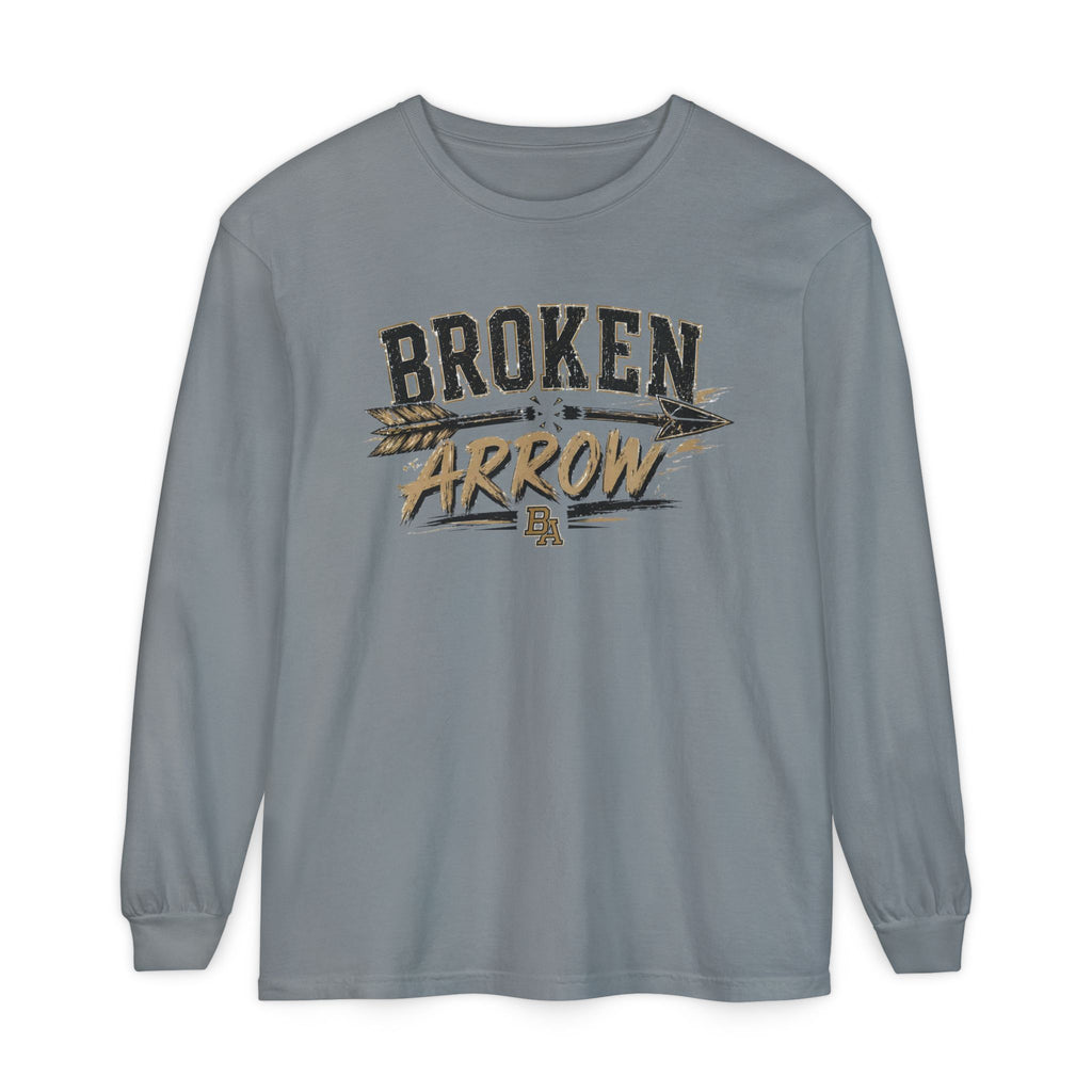 Broken Arrow Long Sleeve T-Shirt – Vintage Arrow Graphic