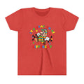 Youth Tee - "It's Okay To Be Different" Rainbow Skate Character Kids T-Shirt