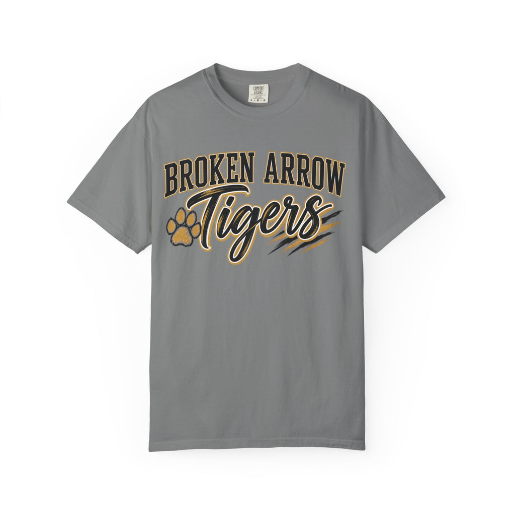 Broken Arrow Tigers T-Shirt — School Spirit Paw Graphic Tee
