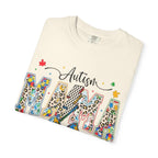 Autism Mama T-Shirt — Colorful Puzzle Ribbon Mom Tee