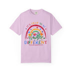 It's Okay To Be Different T-Shirt — Rainbow Autism Awareness Tee