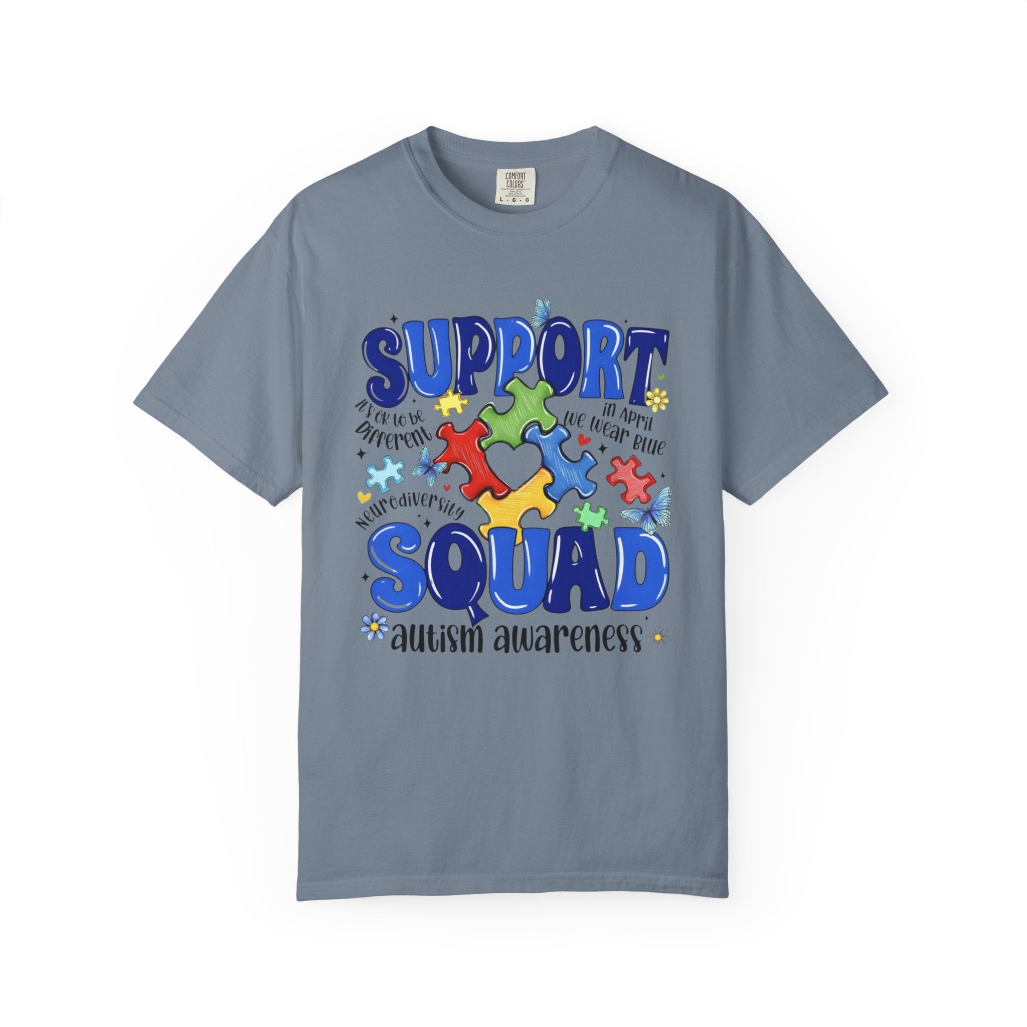 Support Squad Autism Awareness T-Shirt