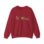 Festive Grandma Crewneck Sweatshirt
